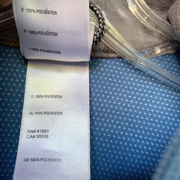 The North Face Blue Windwall Fleece JACKET - XS - Picture 5 of 8